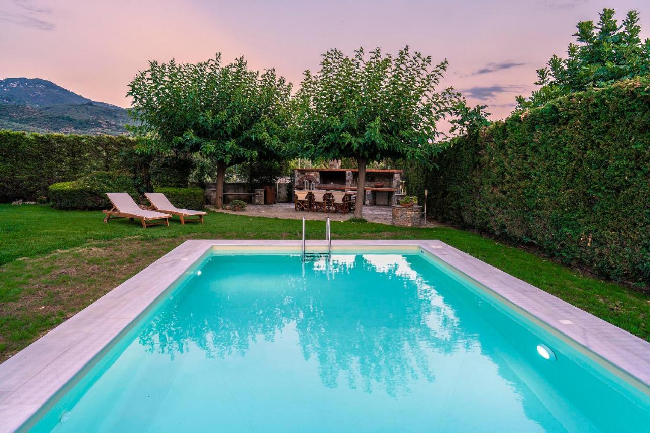 Chariklia'S House With Private Pool Villa Kato Lekhonia Exterior photo